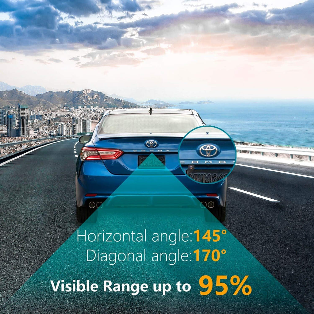 HD 1280x720p Reversing Camera Integrated in Trunk Handle Rear View Backup Camera J485