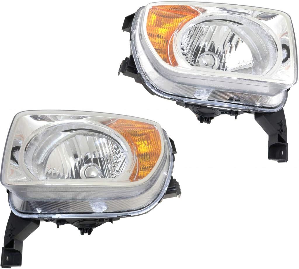 Headlight Assembly Pair for Honda Element 2003 2004 2005 2006 S816140