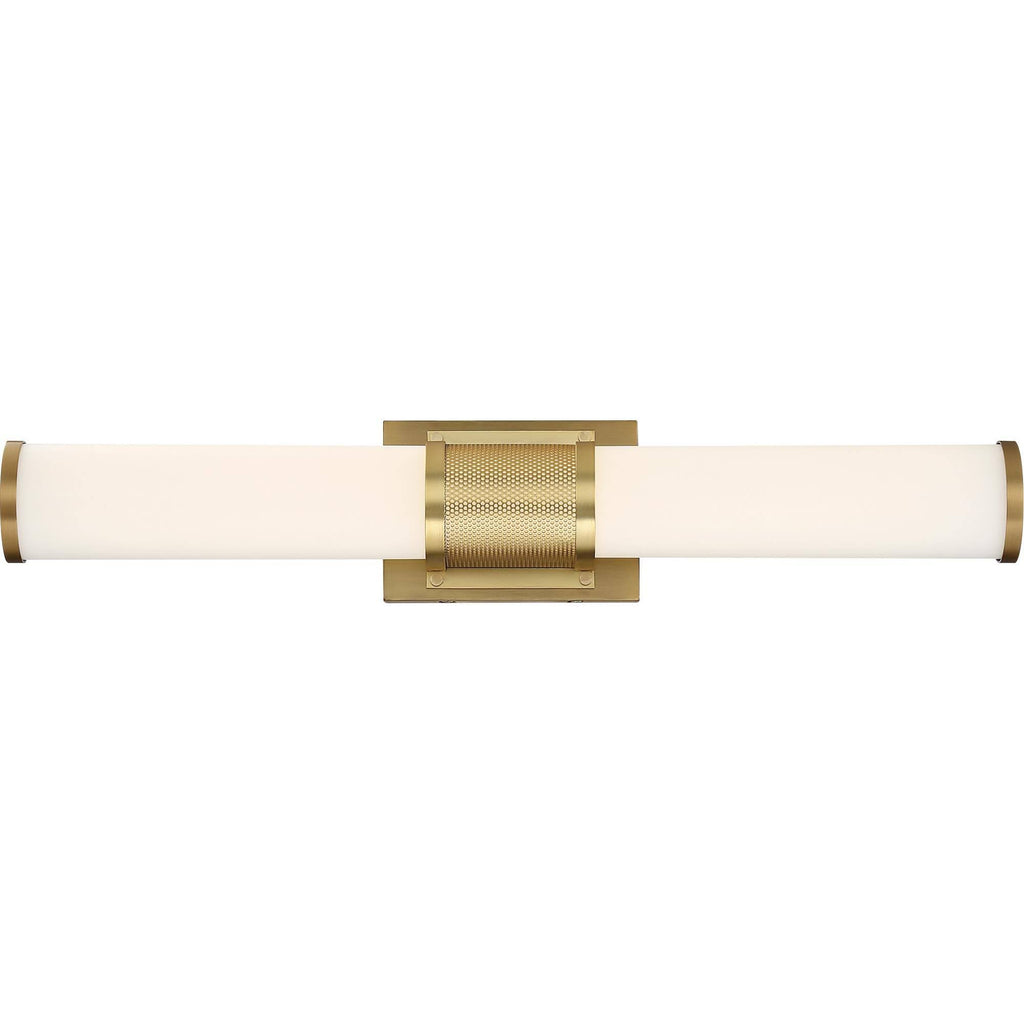Brushed Brass LED Vanity with Frosted Lens L967340