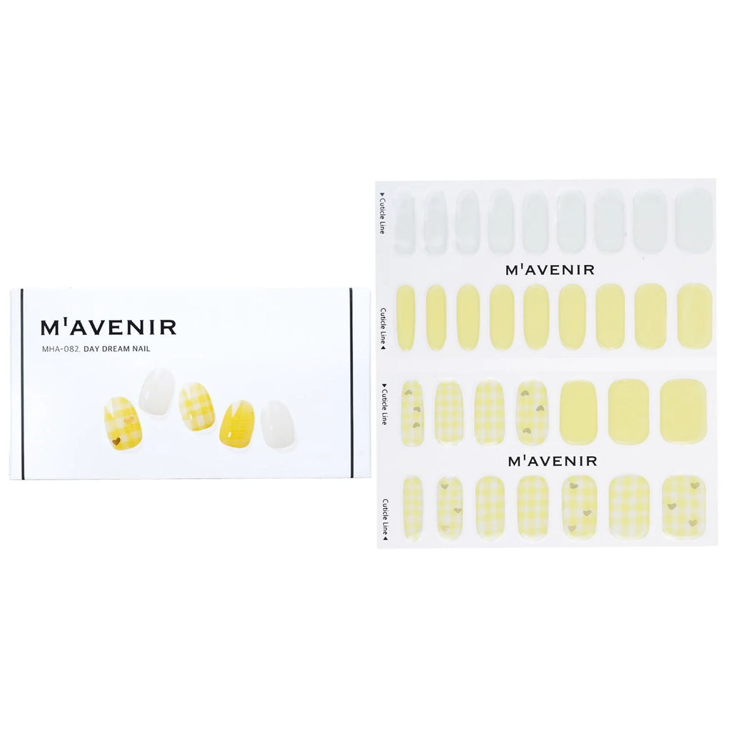 Yellow Lemon Drop Nail Sticker 32pcs B6656