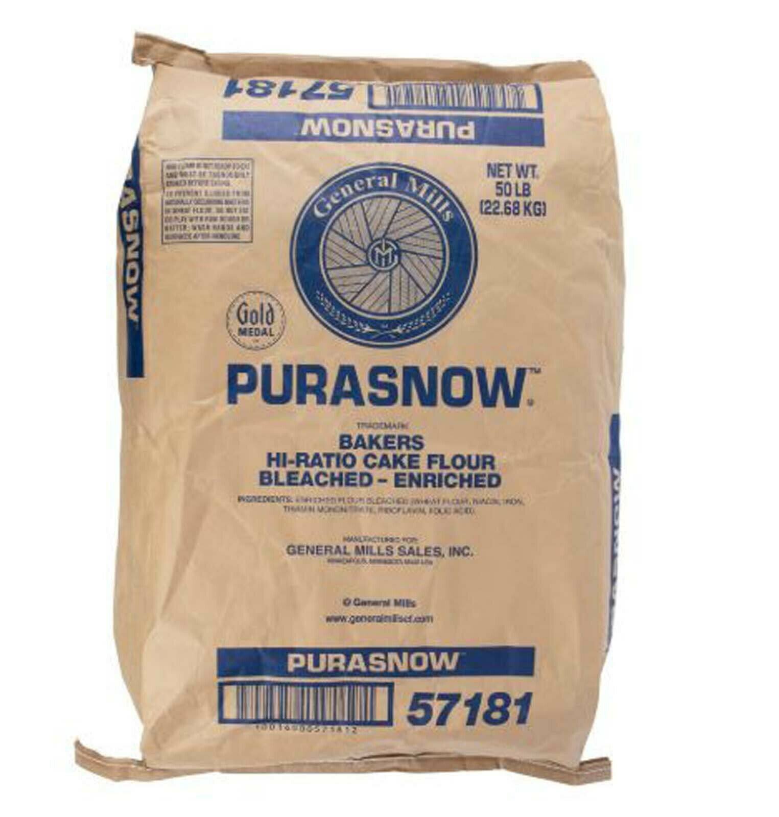 50 lb Bleached Enriched Cake Flour E5358