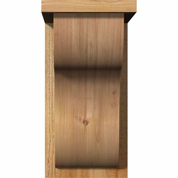 8x22W x 12x22D x 16x22H Western Red Cedar Corbel N494137