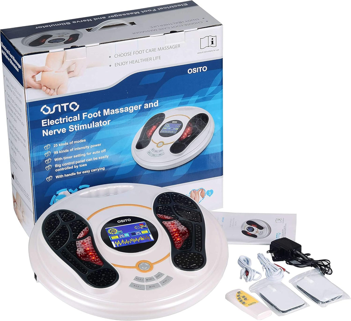 EMS Feet and Legs Massager Machine for Neuropathy P7220