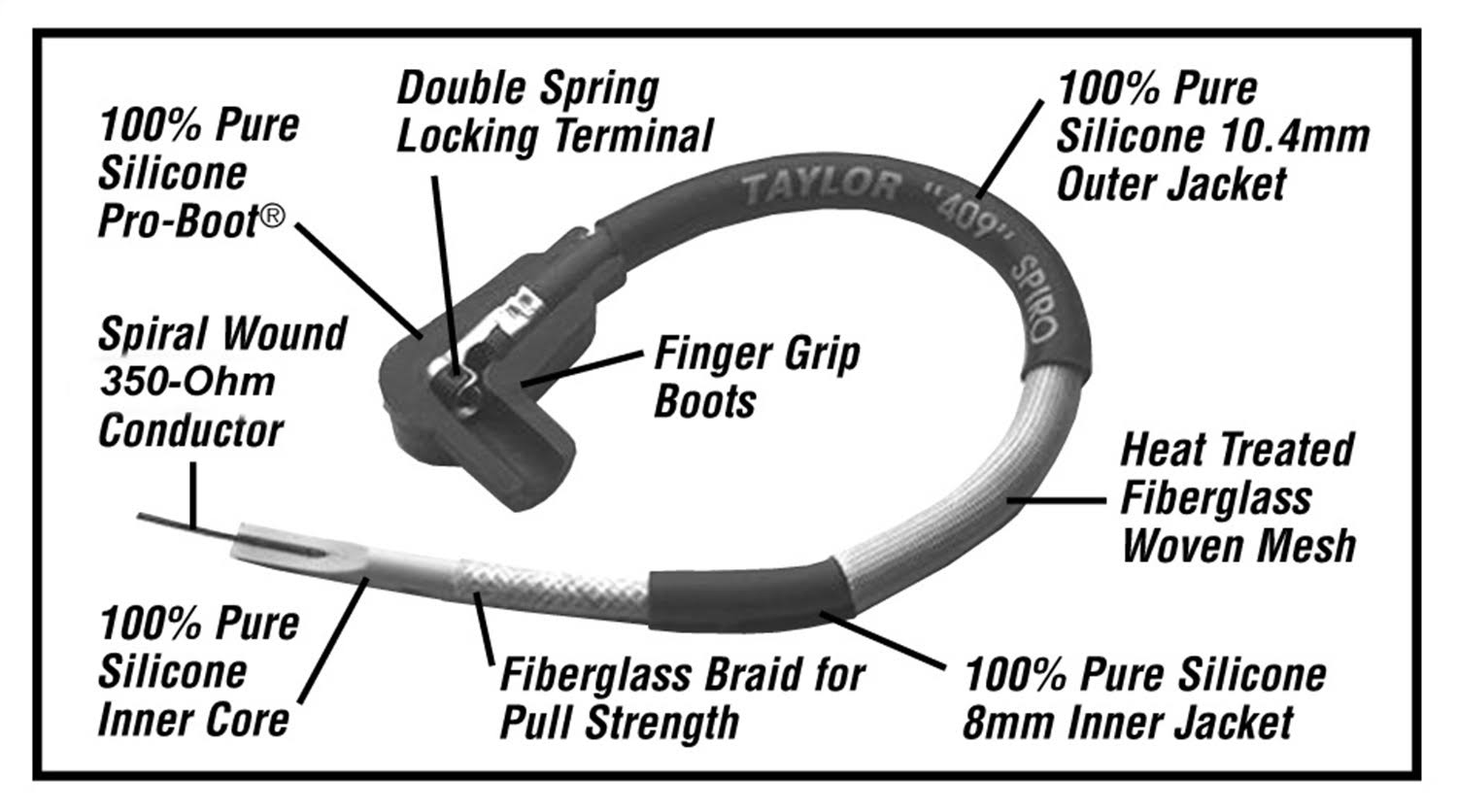 409 Pro Race Ignition Wire Set Q12491