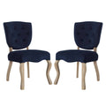 Midnight Blue Dining Side Chair Set of 2 B784