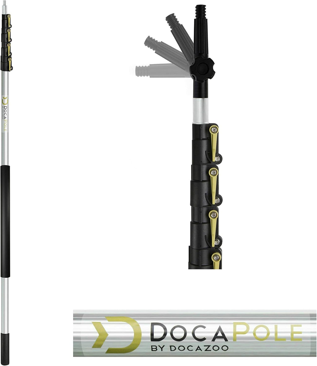 6-24 Foot Telescopic Hard Bristle Scrub Brush Y837882