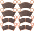 Brake Pads Front and Rear Sintered Replacement Kits Pack of 2 F16698