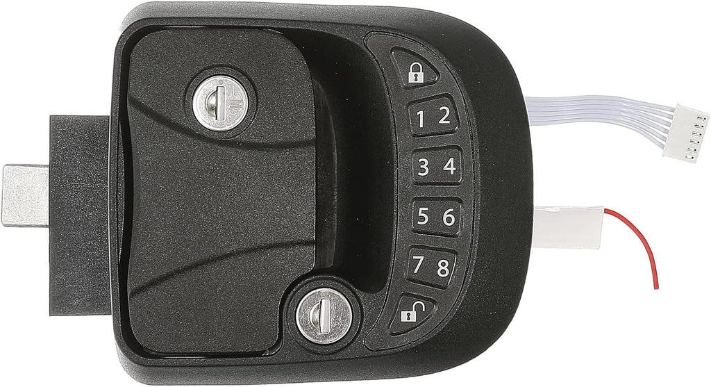RV Lock Keyless Entry Keypad Door Handle with 1 Wireless Remote Key Zinc Alloy R64962