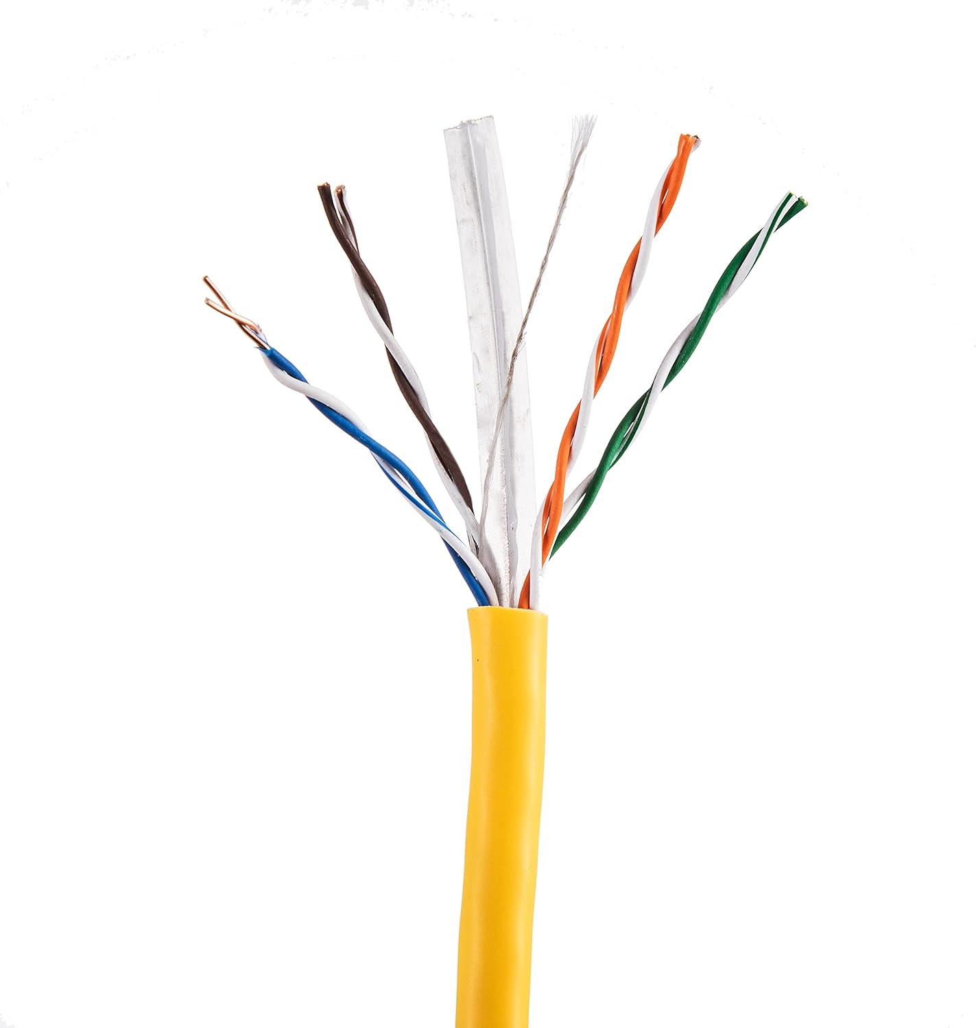 1000ft CAT6 Solid Cable 550Mhz UTP 23AWG Network Wire R843
