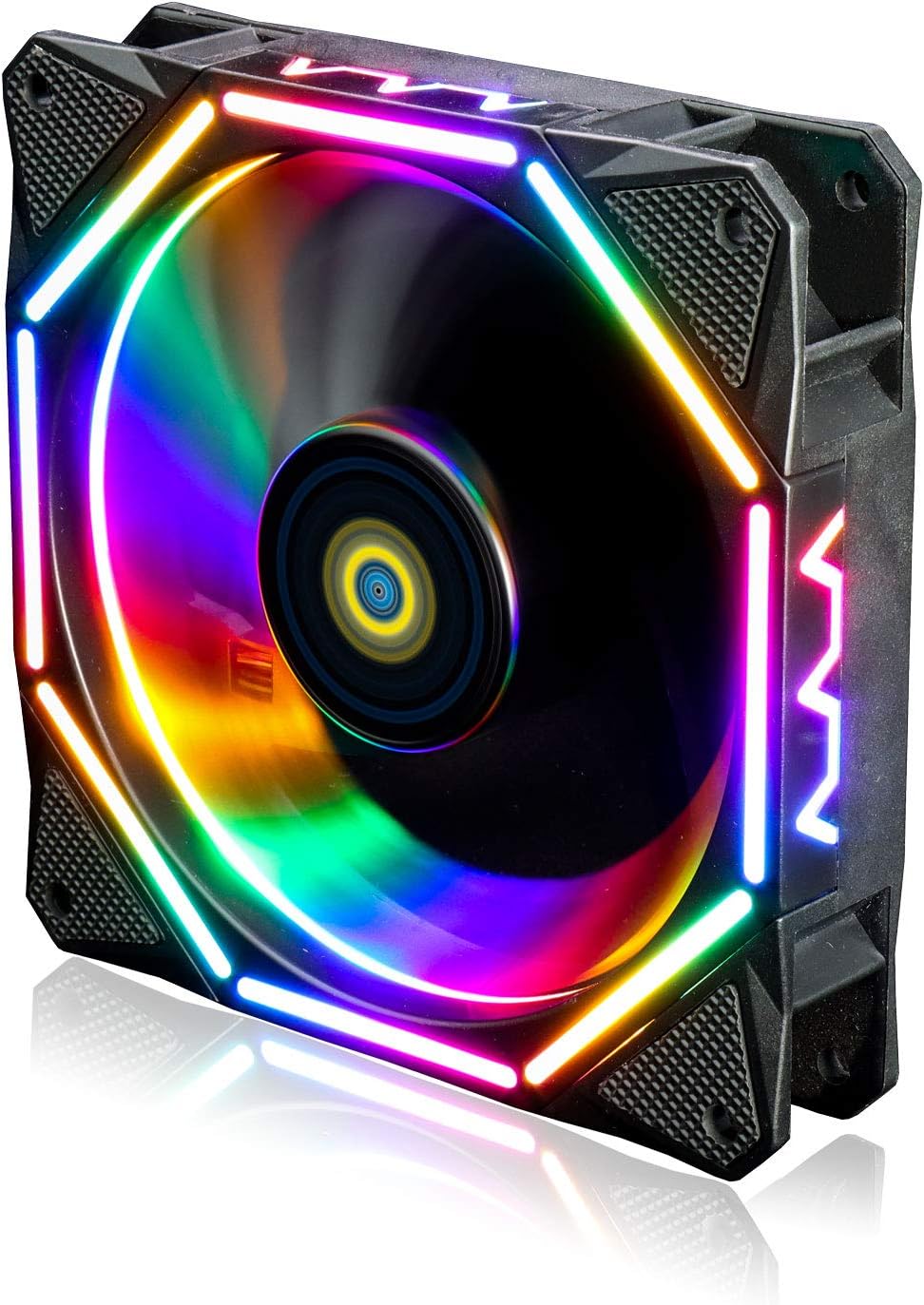 RGB LED 120mm Case Fan 2Pack M4341
