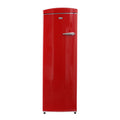 Red Classic Retro Upright Freezer Frost Free O35200
