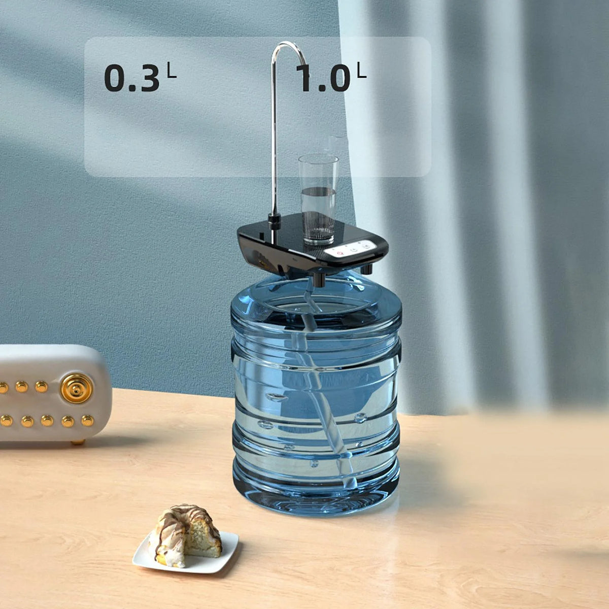 Portable Rechargeable Water Bottle Pump Dispenser I63811