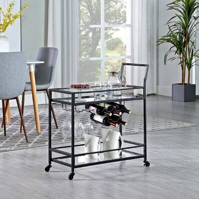 Black Bar Cart X86708