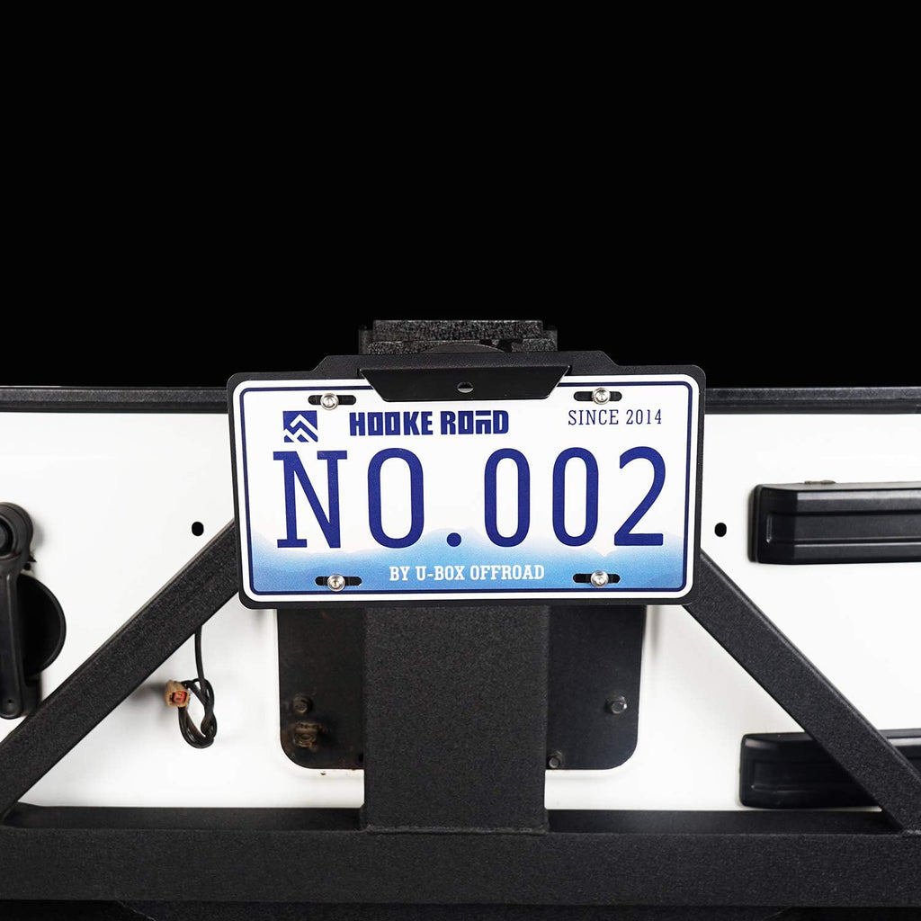 Spare Tire License Plate Relocation Mounting Bracket P8504