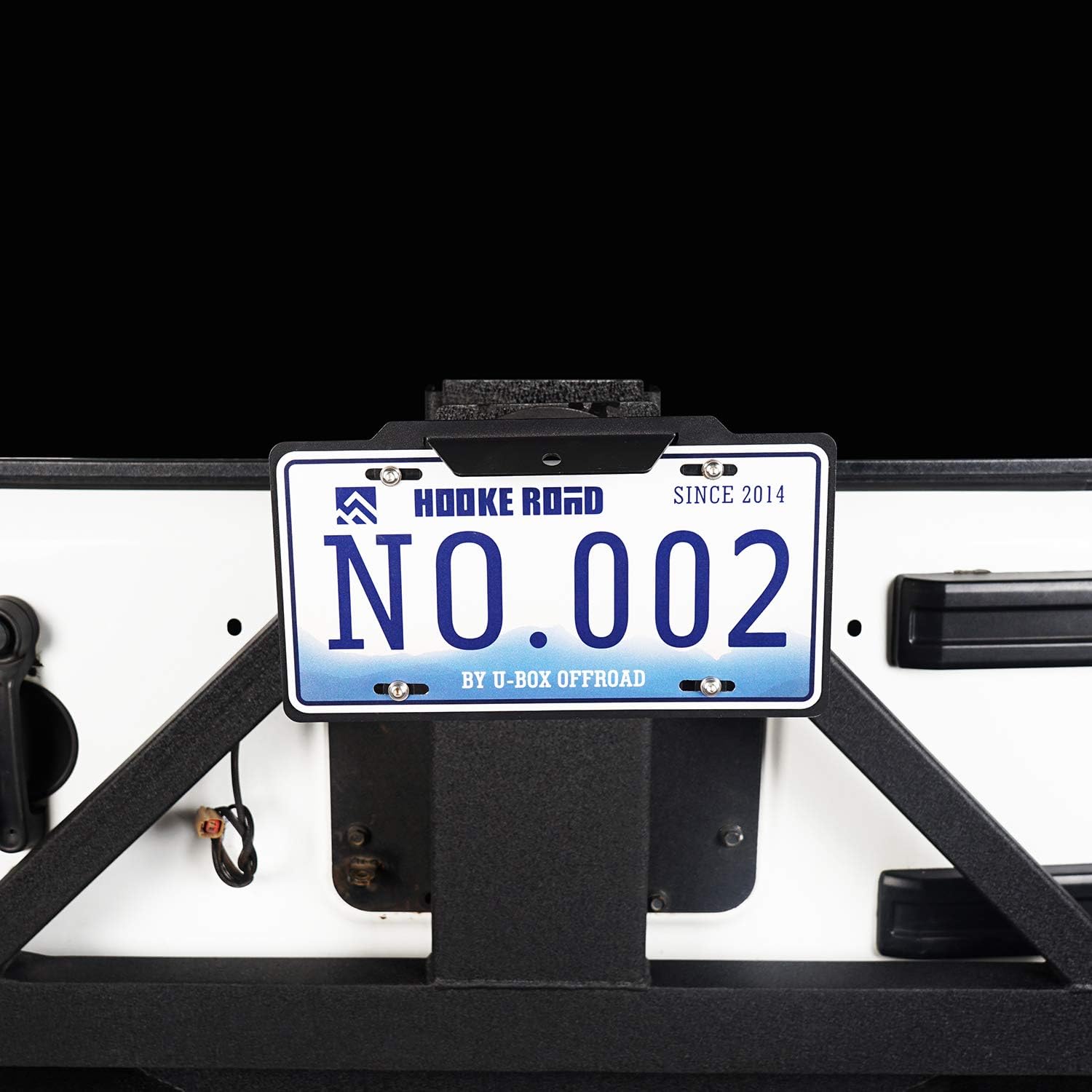 Spare Tire License Plate Relocation Mounting Bracket P8504