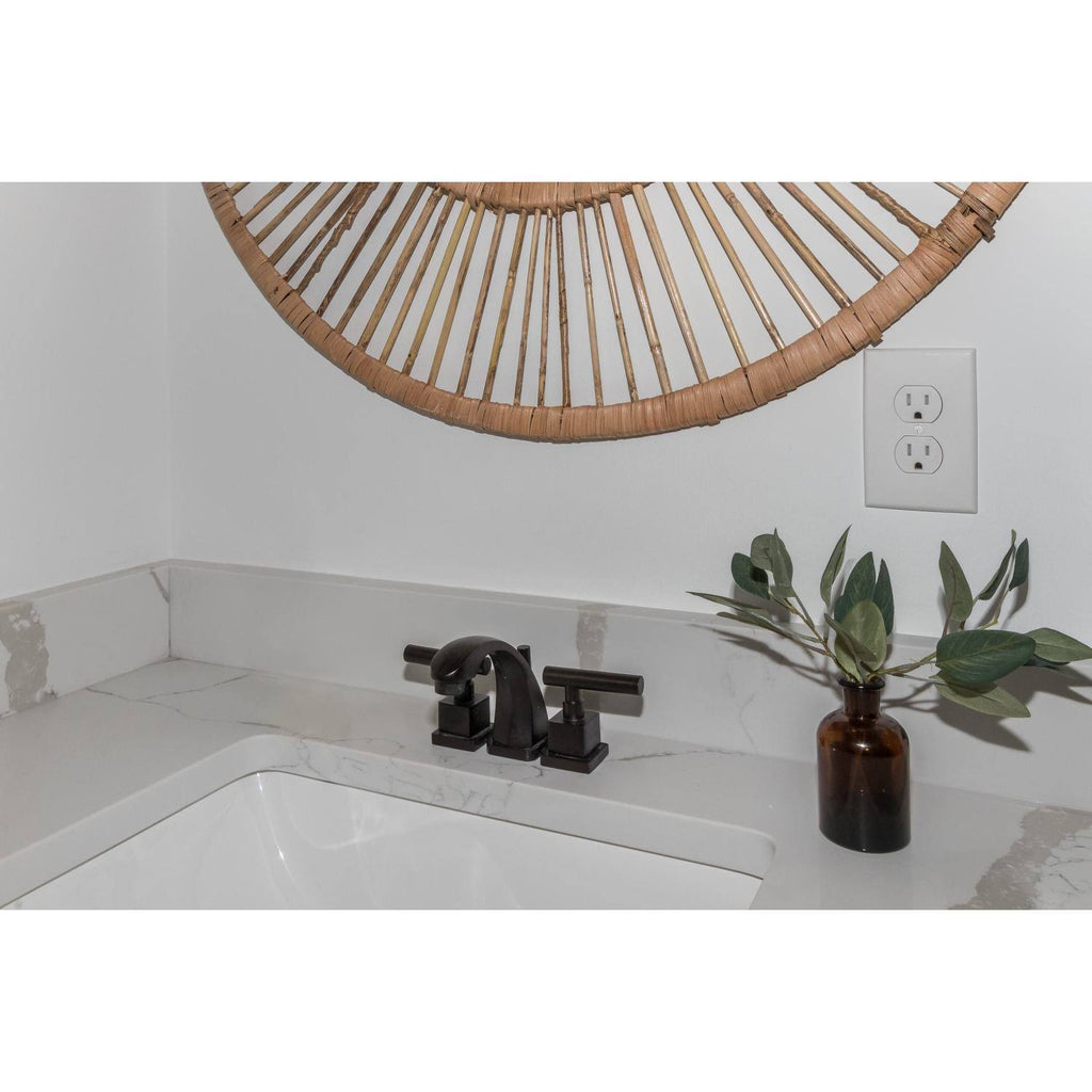 Polished Brass Mini Widespread Lavatory Faucet with Pop-Up D202685