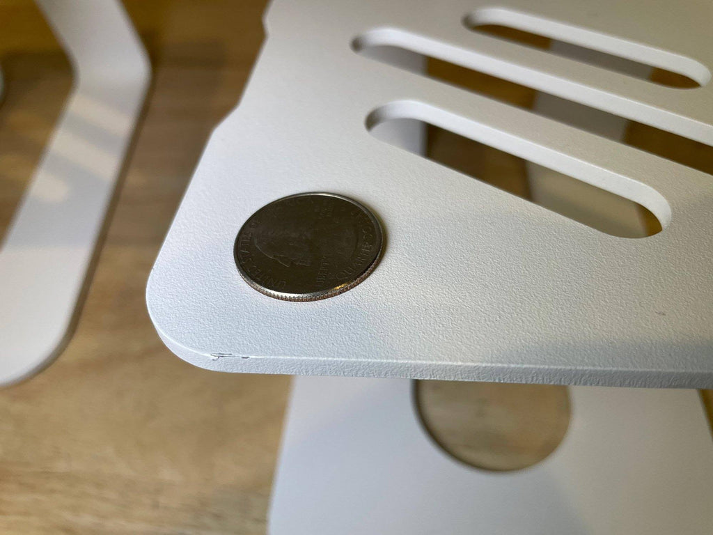 Matte White Studio Monitor Stands Pair N45221