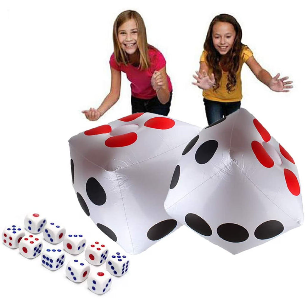 13 Inch Inflatable Dice Set Z3895