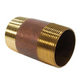 Red Brass Pipe Nipple T4712