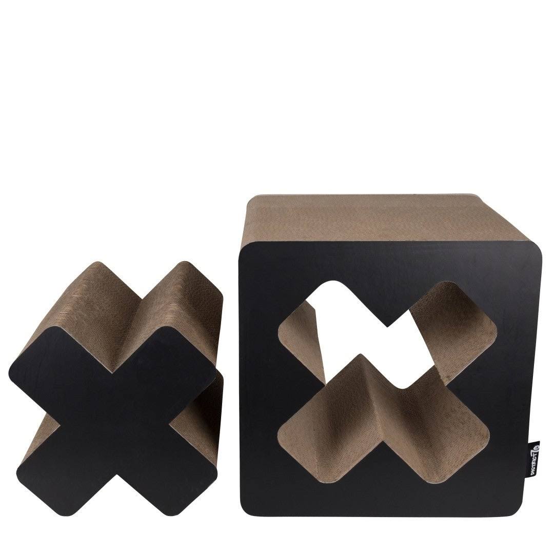 Black Large Cardboard Cat Scratcher C425186