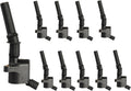 Set of 10 Ignition Coil Pack Compatible with Ford 6.8L V10 M5928