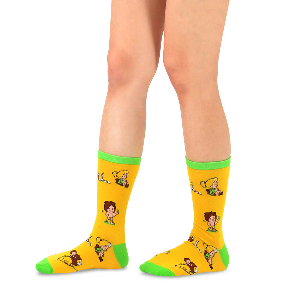 6 Pair Cartoon Animal Crew Socks F457