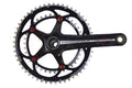 Campagnolo Centaur Black/Red Carbon PT 10 Speed Double Standard 39/52 - 165mm G4730