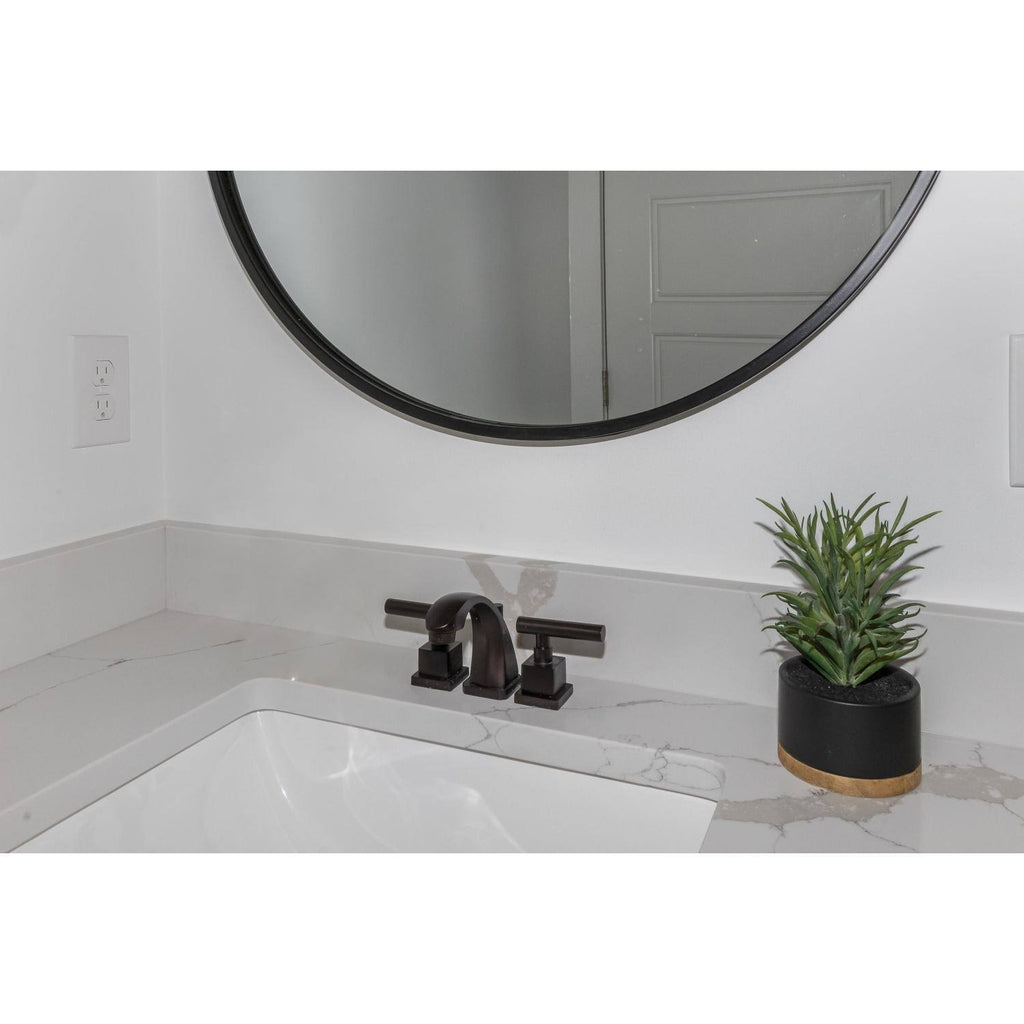 Polished Brass Mini Widespread Lavatory Faucet with Pop-Up D202685