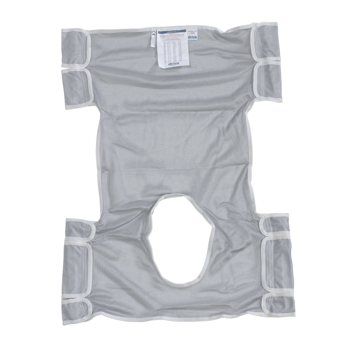 Patient Lift Sling with Commode Opening Polyester T1152