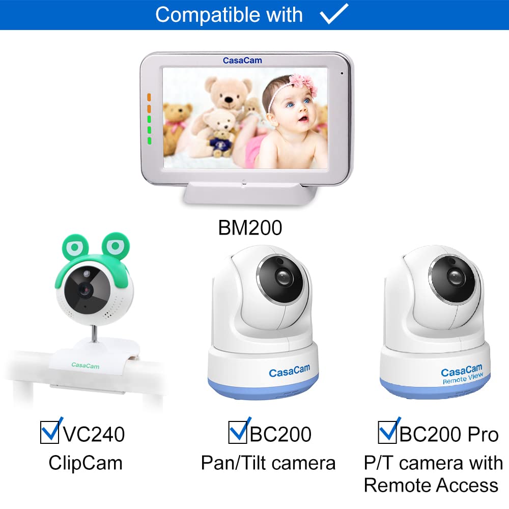 Video Baby Monitor with 5 Touchscreen and HD Pan & Tilt Camera Z7950