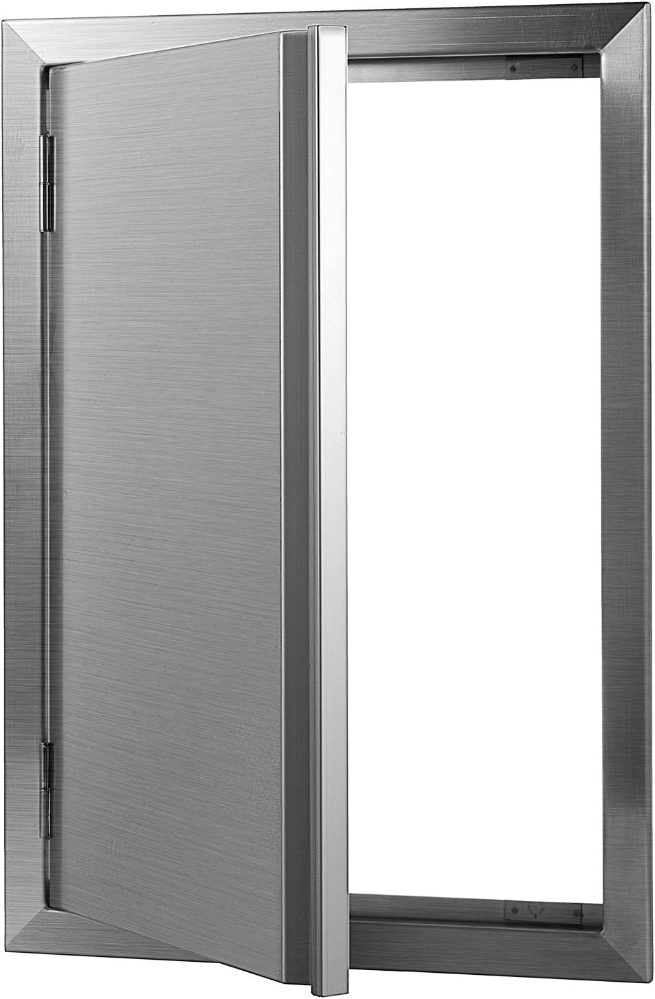 17 x 24 Inch Brushed Stainless Steel Outdoor Kitchen BBQ Access Door Y90051