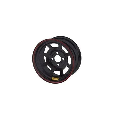 Black 14x7 D-Hole Wheel H421081