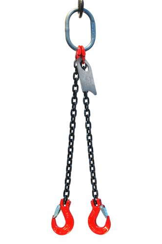 5/16" x 5' Double Leg Chain Sling with Sling Hooks K6489