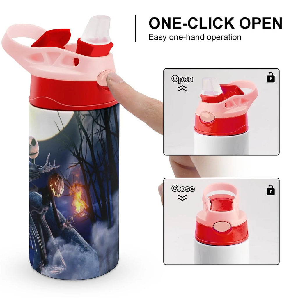 Insulated Stainless Steel Water Bottle With Straw G998