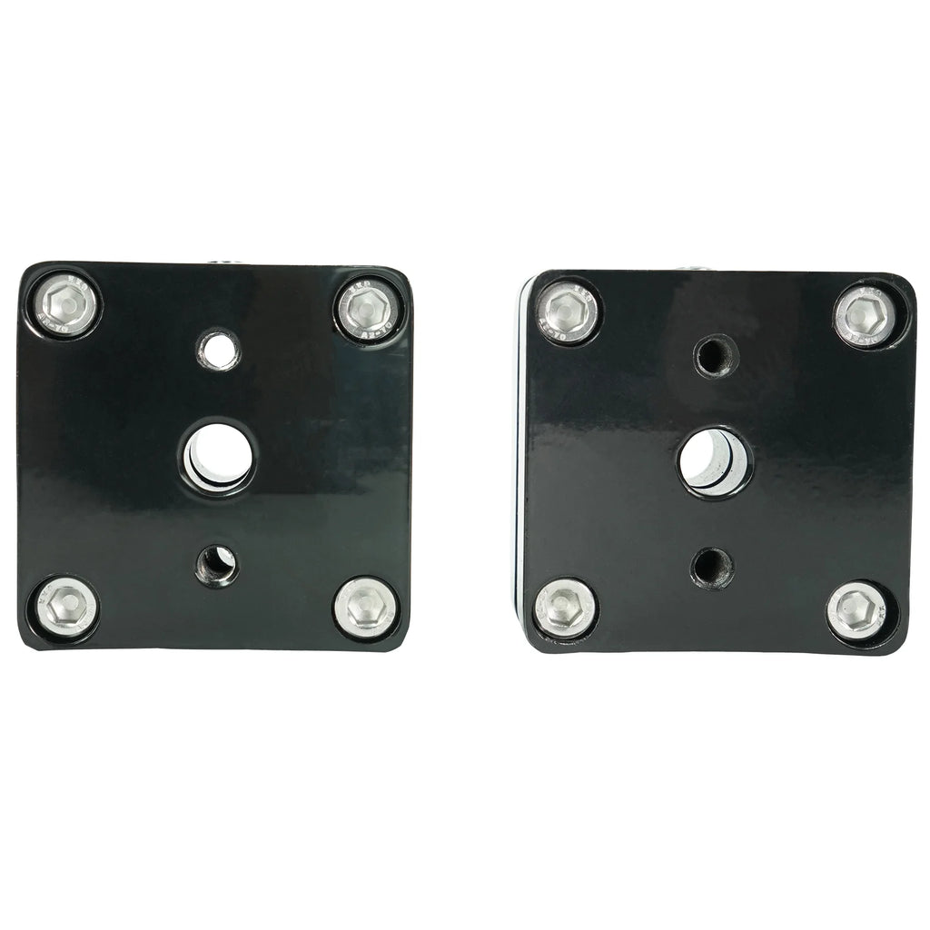 7.7" 360° Swivel Black Aluminum Surface Mount Speaker Pods V30720