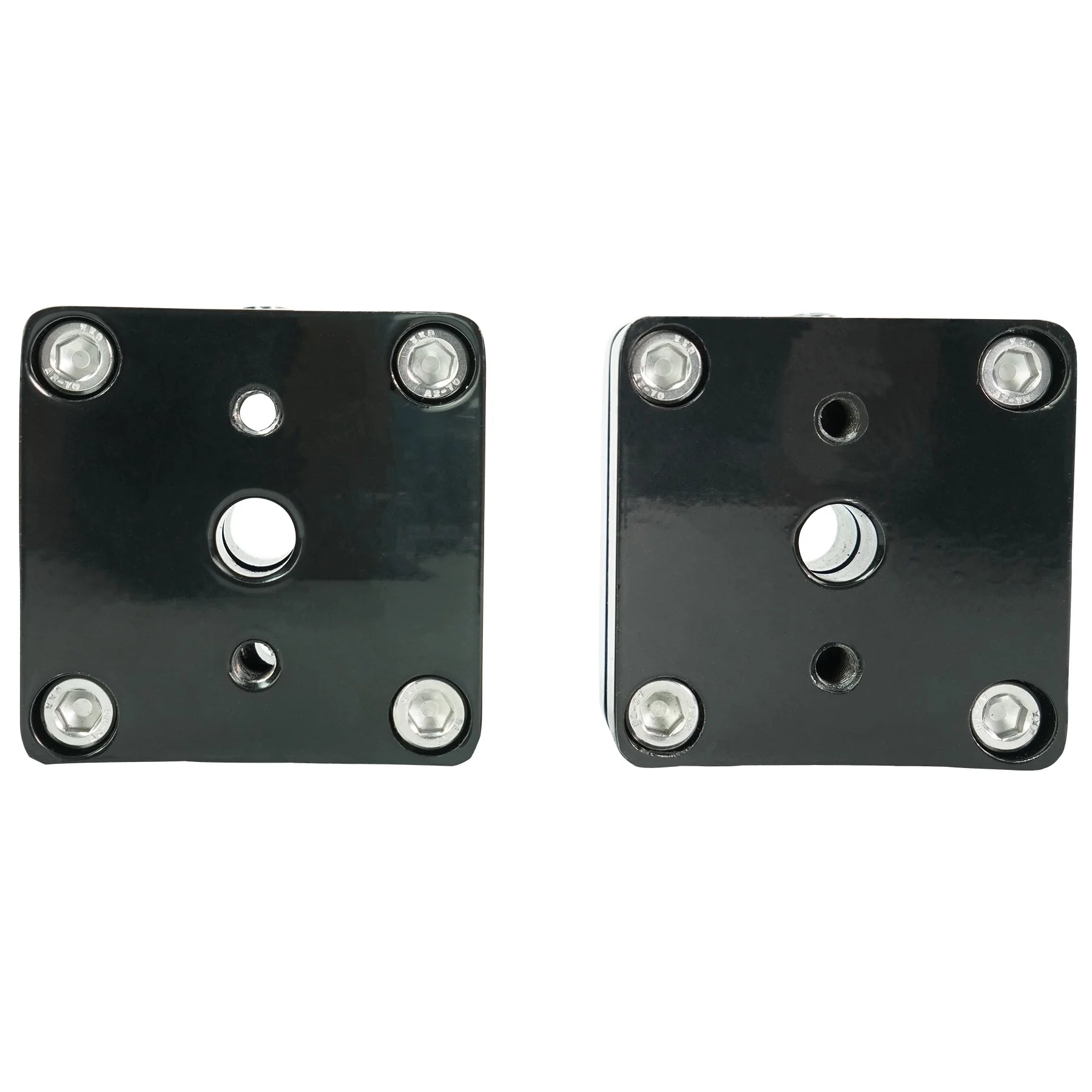 7.7" 360° Swivel Black Aluminum Surface Mount Speaker Pods V30720