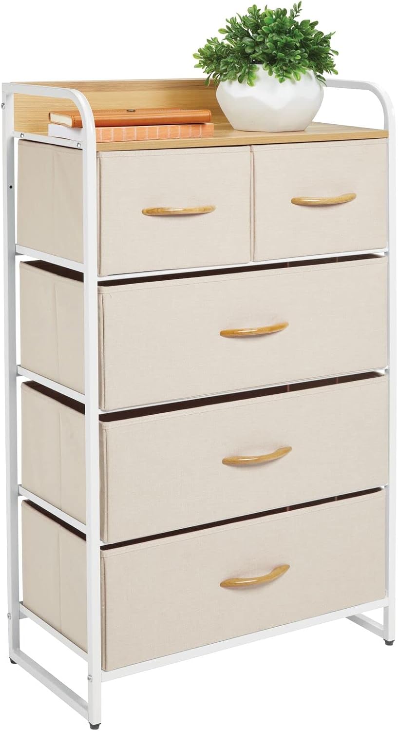 Gray 5 Drawer Dresser W835701