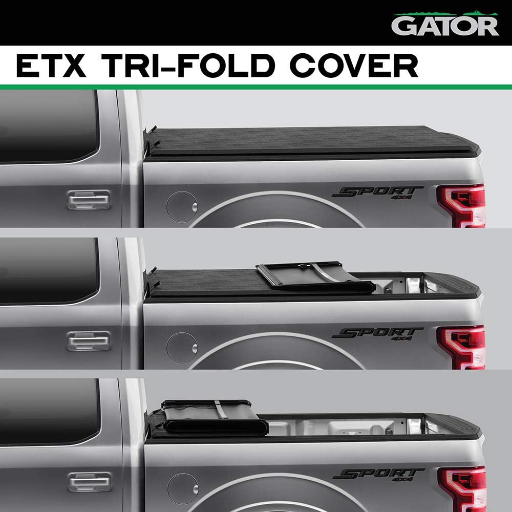 Soft Tri-Fold Truck Bed Tonneau Cover B1499