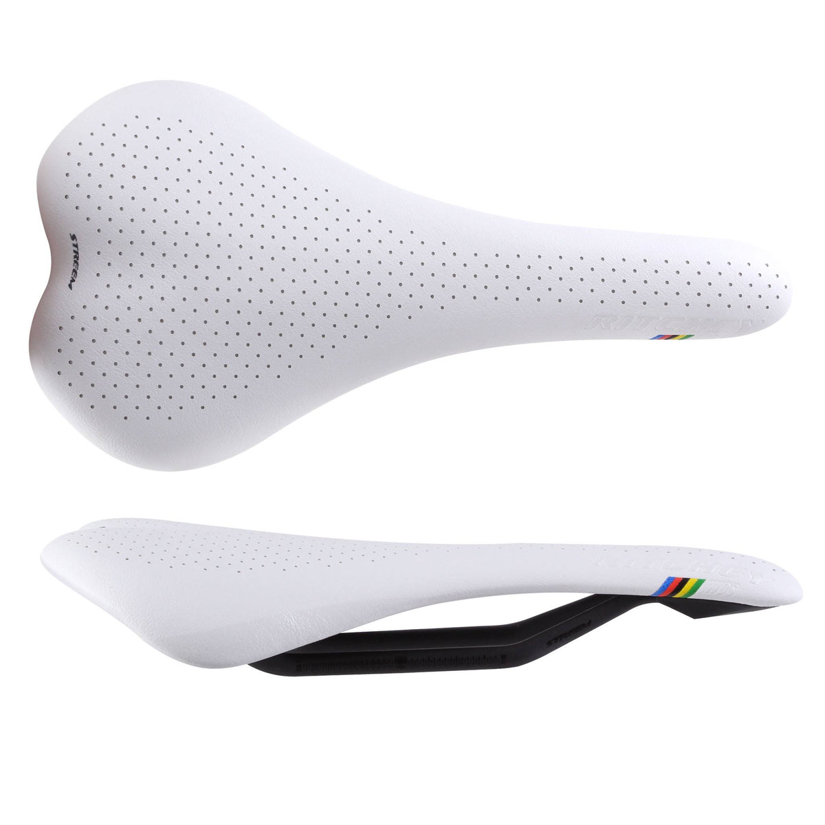 White Carbon Saddle - 145mm L5305