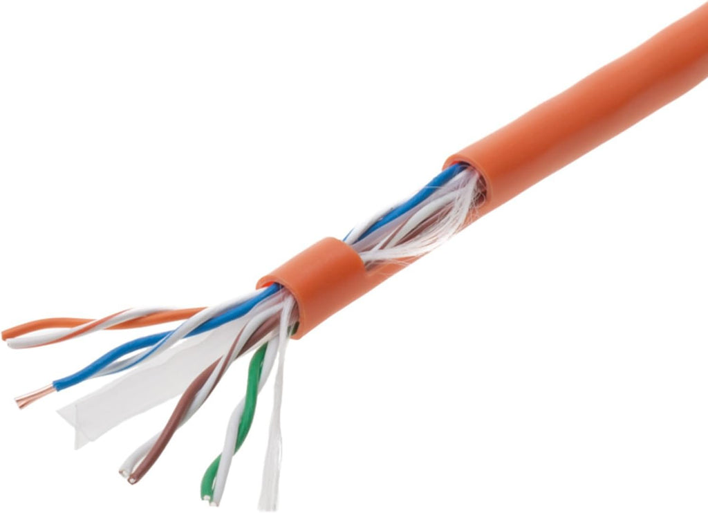 1000ft CAT6 Solid Cable 550Mhz UTP 23AWG Network Wire R843