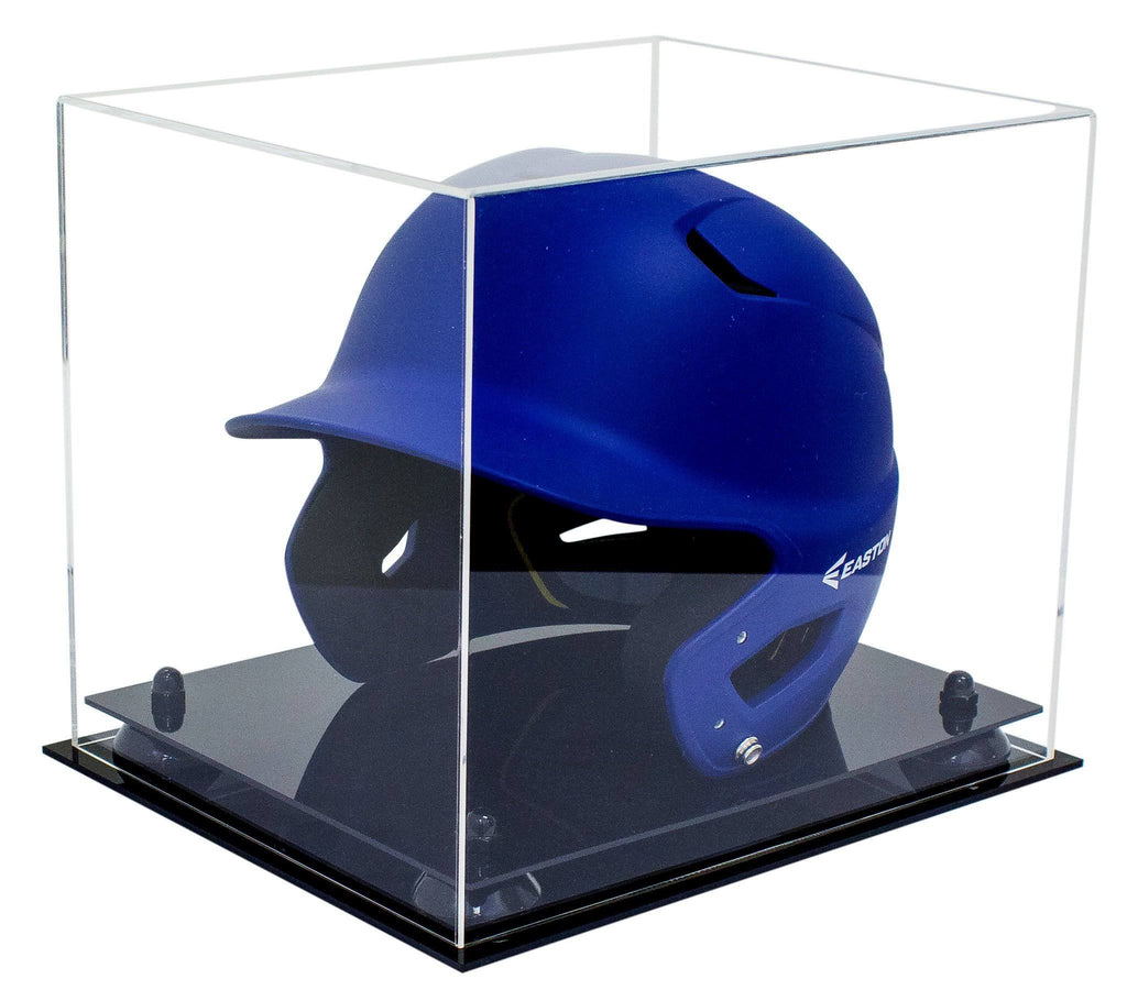 Clear Acrylic Display Case with Black Risers O666