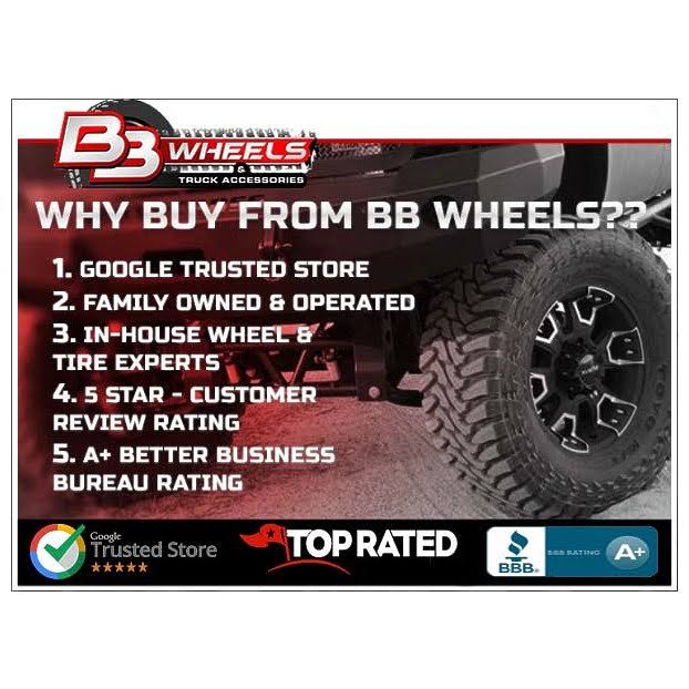 Gloss Black Milled Wheels E835