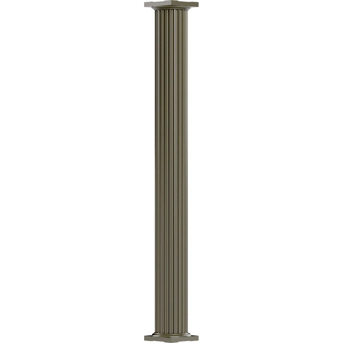 12x22 x 9& Round Fluted Column H790
