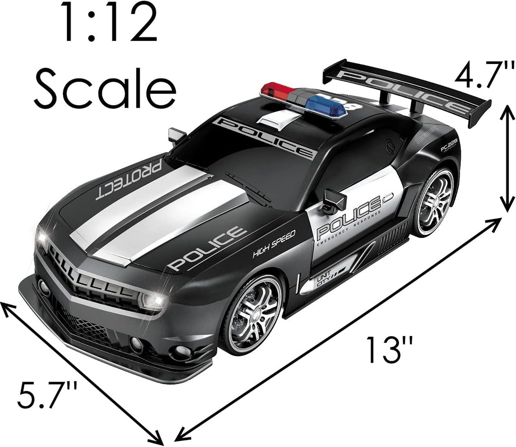 1:12 Scale RC Police Patrol Car Pack of 2 T768