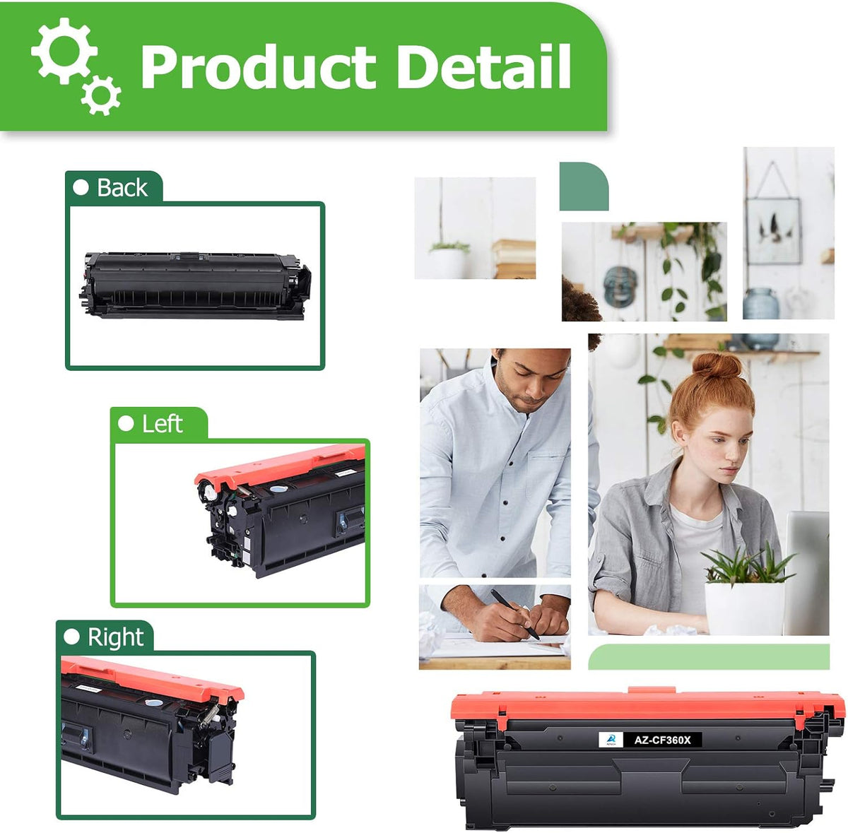 Black Toner Cartridge 1-Pack M52818