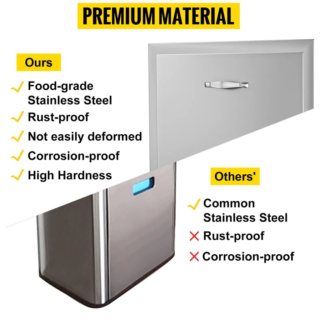 Stainless Steel Propane Tank Drawer for Outdoor Kitchen Y8231