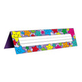Happy Stars Tented Nameplates 3.5" x 11.5" 36 Per Pack 3 Packs Y600893