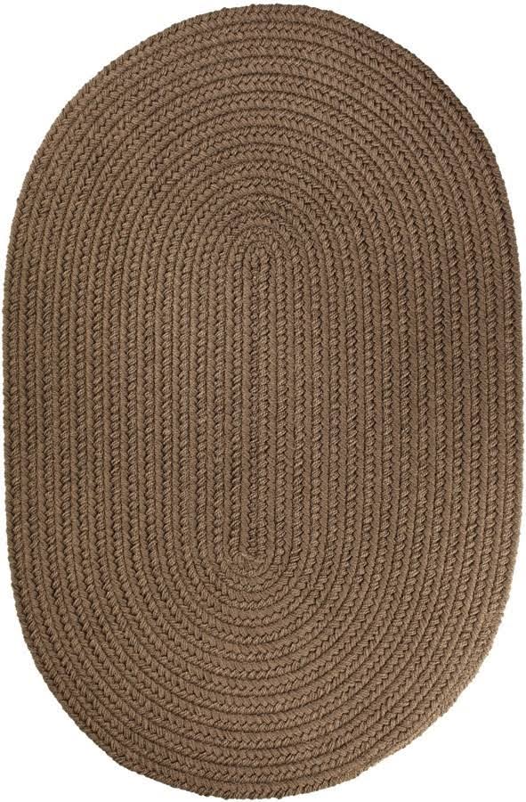 Brown Velvet Oval Small C6876