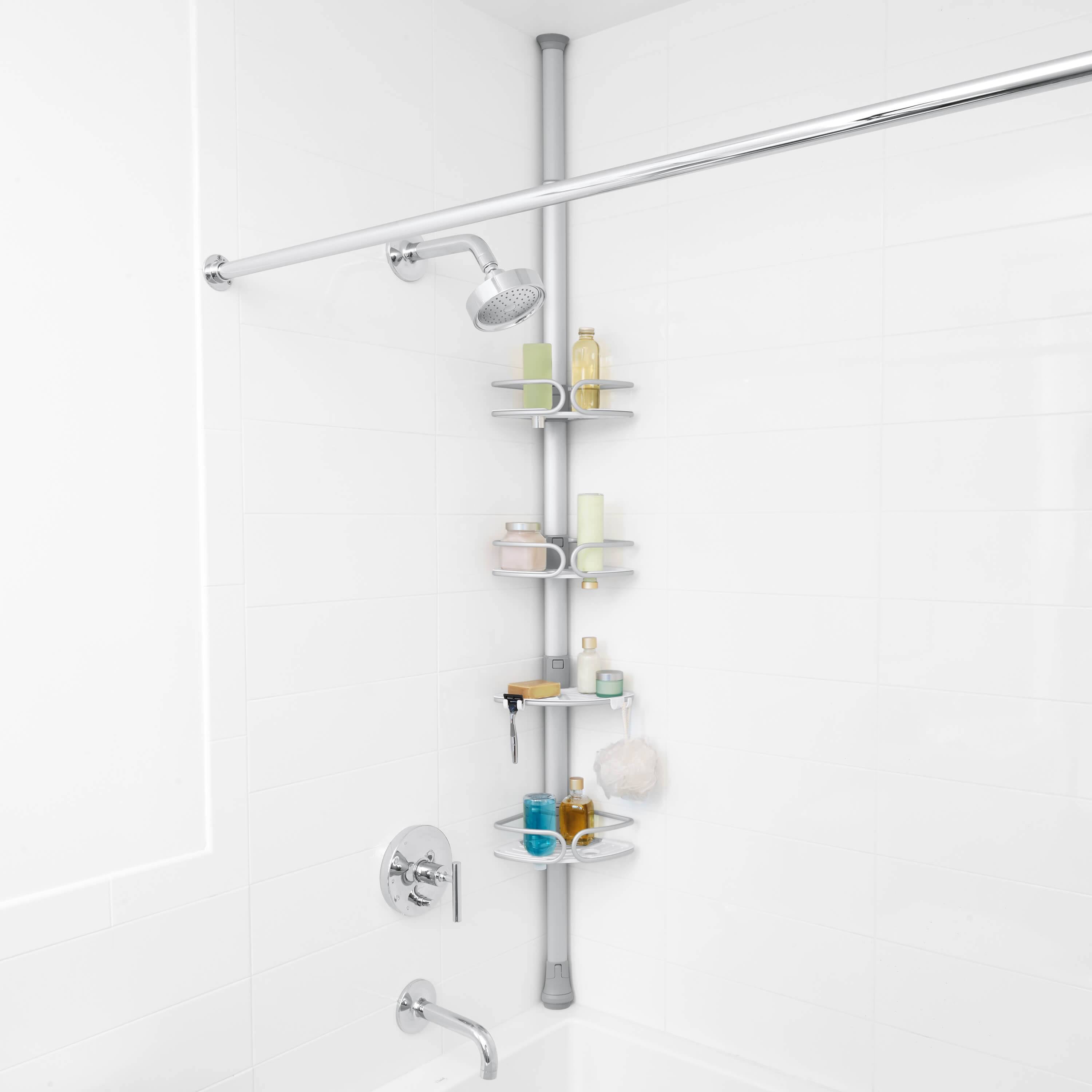 Aluminum Pole Shower Caddy I3039
