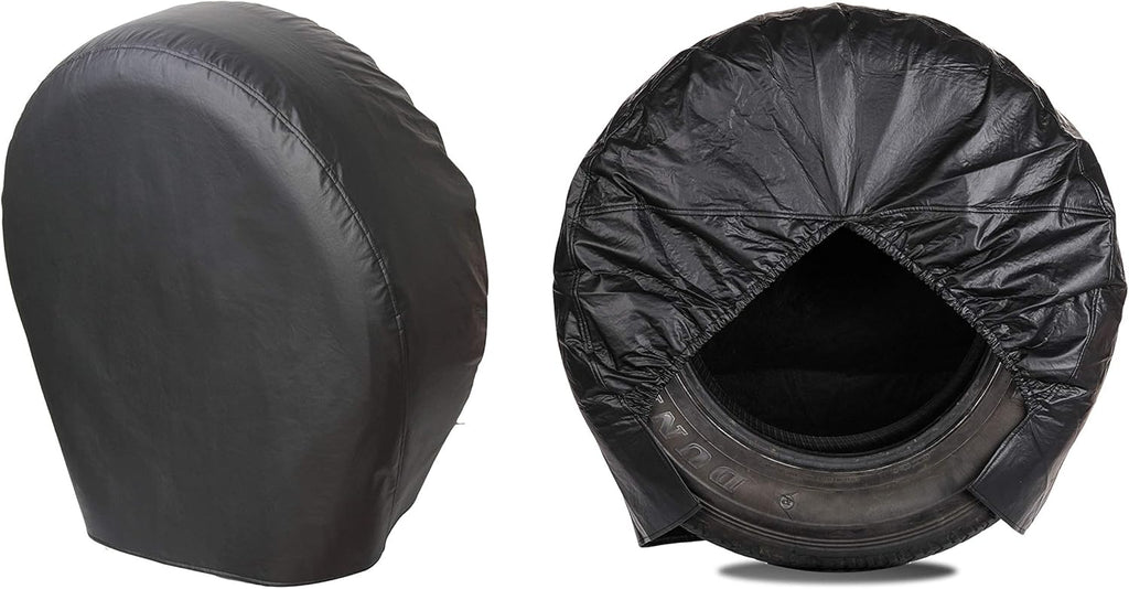 Tough Tire Covers for RV Wheel 4 Pack Black M59796